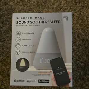 Sharper Image Gray Sound Soother with Bluetooth